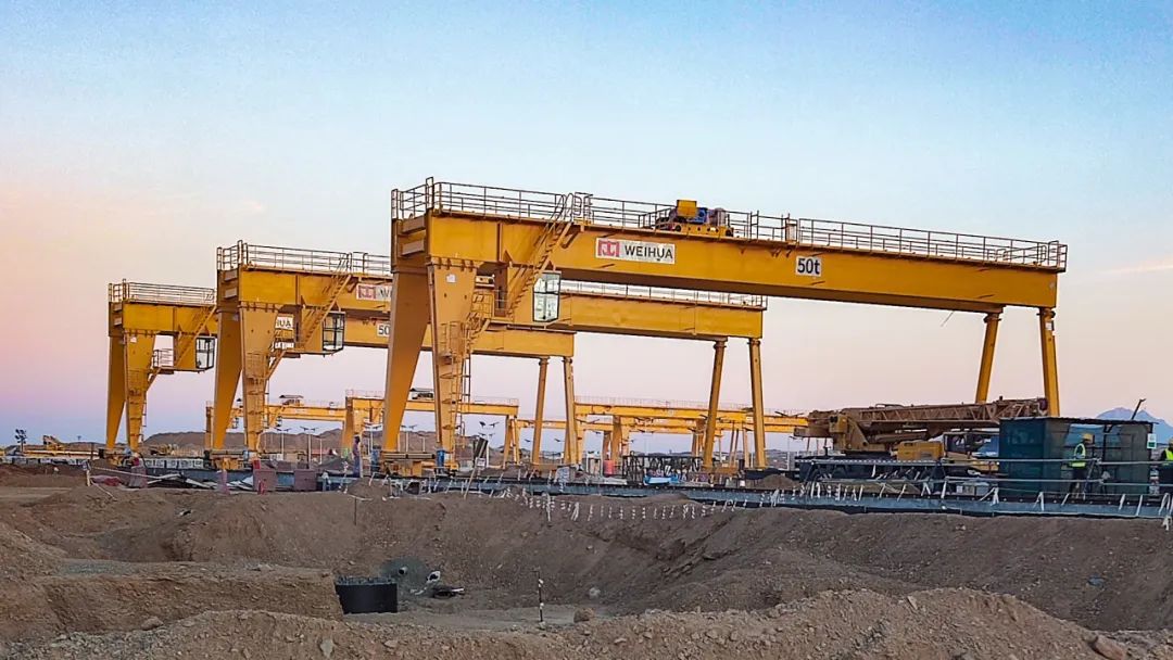 50t-gantry-crane-for-saudi-Arabia-project