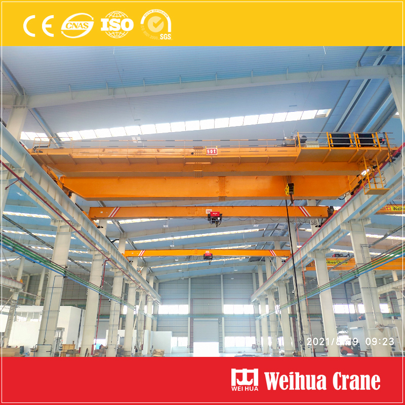 50t-overhead-crane-installation-Mexico