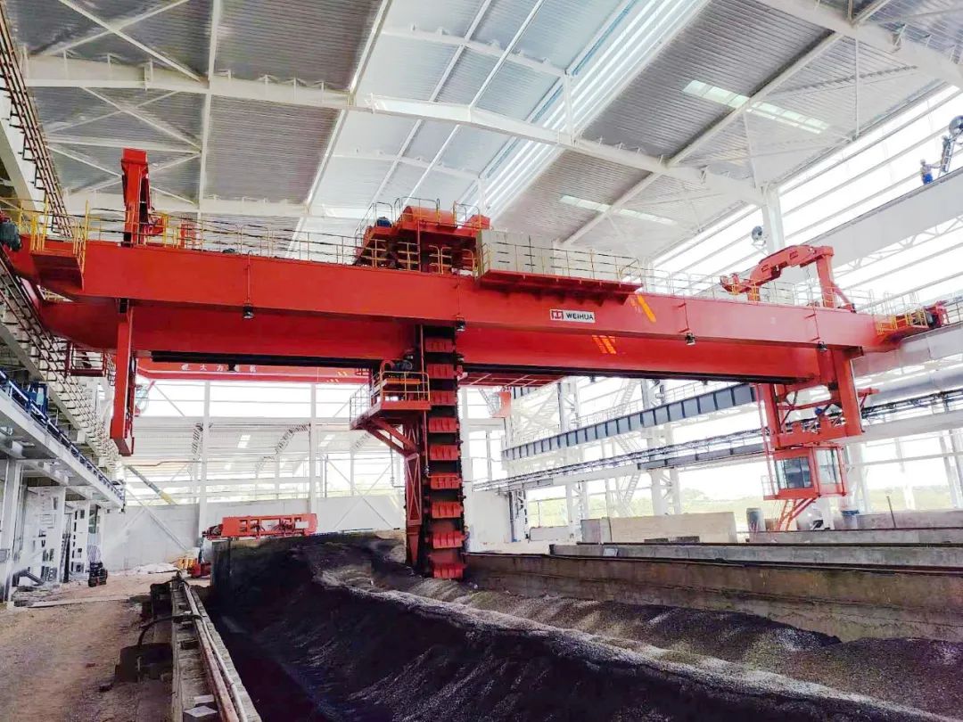 coal-handling-chain-bucket-bridge-crane