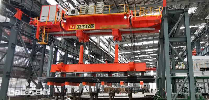 Insulated overhead crane