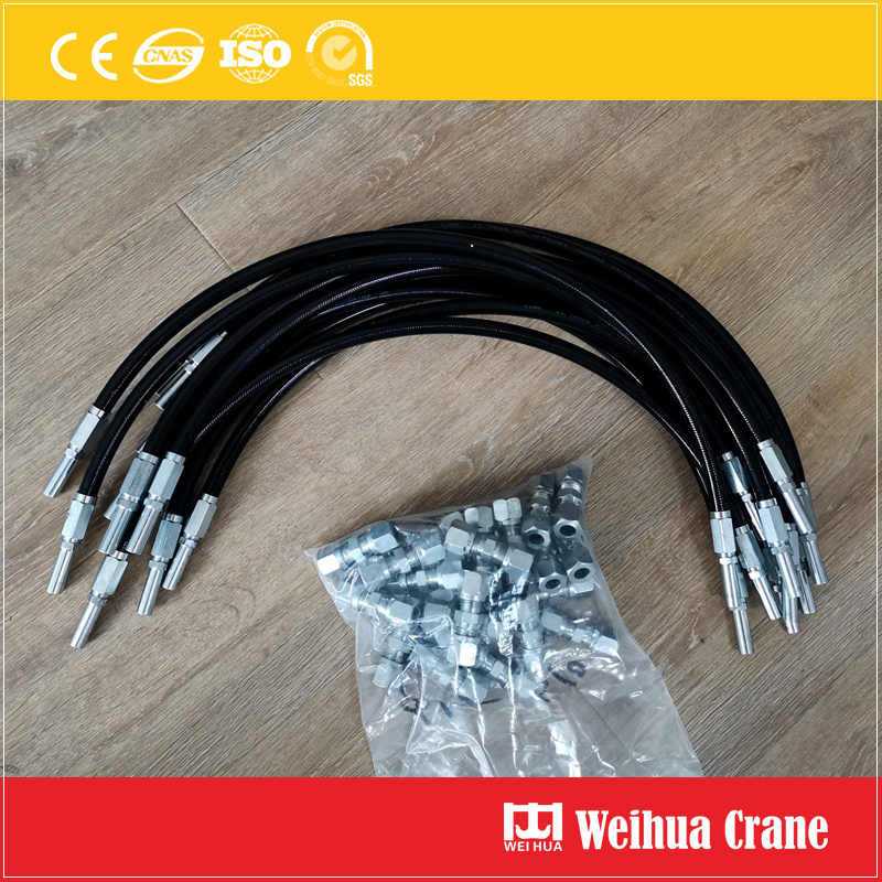 crane-steel-wheel-Lubricating-oil-pipe