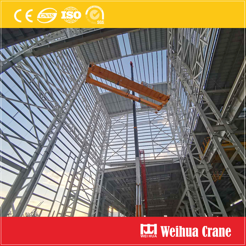 double-girder-overhead-crane-installation-Cambodia