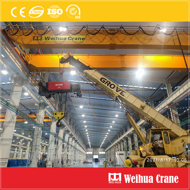 double-girder-overhead-crane-installation-Mexico