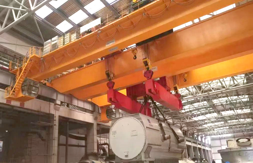 power-plant-stator-lifting-crane-130t