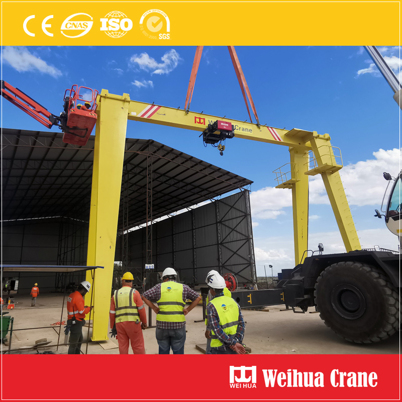 single-girder-gantry-crane-installation