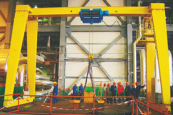 Gantry Crane with Electric Hoist