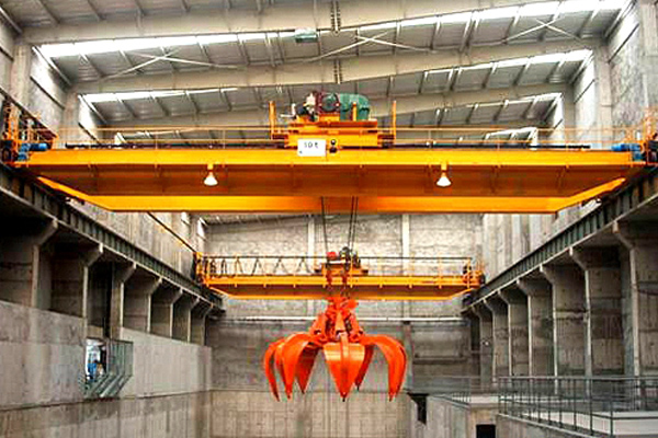 Double Girder Overhead Crane with Grab