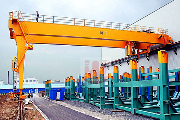 Double Girder Semi-Gantry Crane