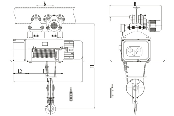 Metallurgy Electric Hoist