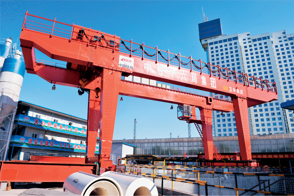 Gantry Crane for Subway Construction