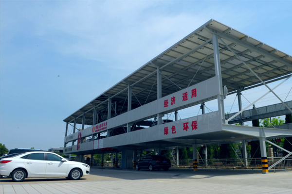 Automated Double Layer Parking System