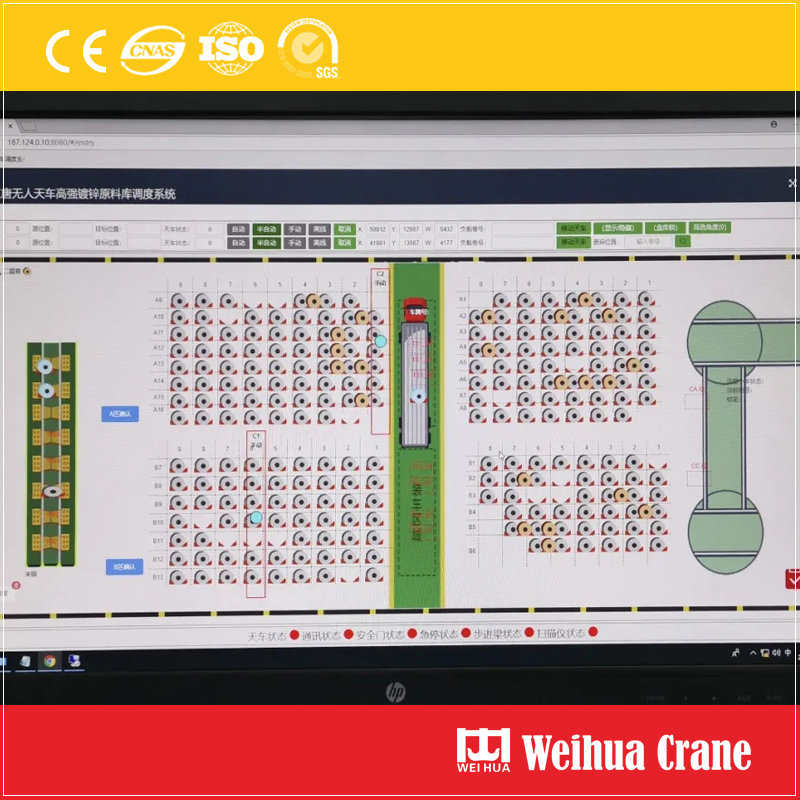 Intelligent Steel Coil Handling Crane