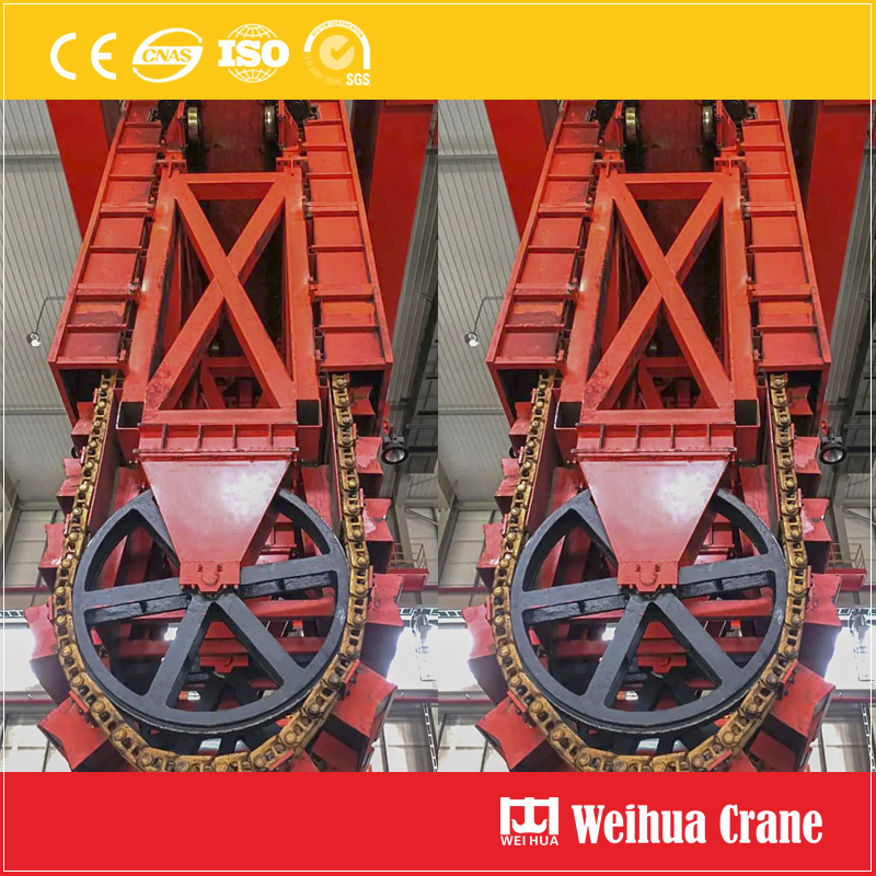 Chain Bucket Unloader Crane