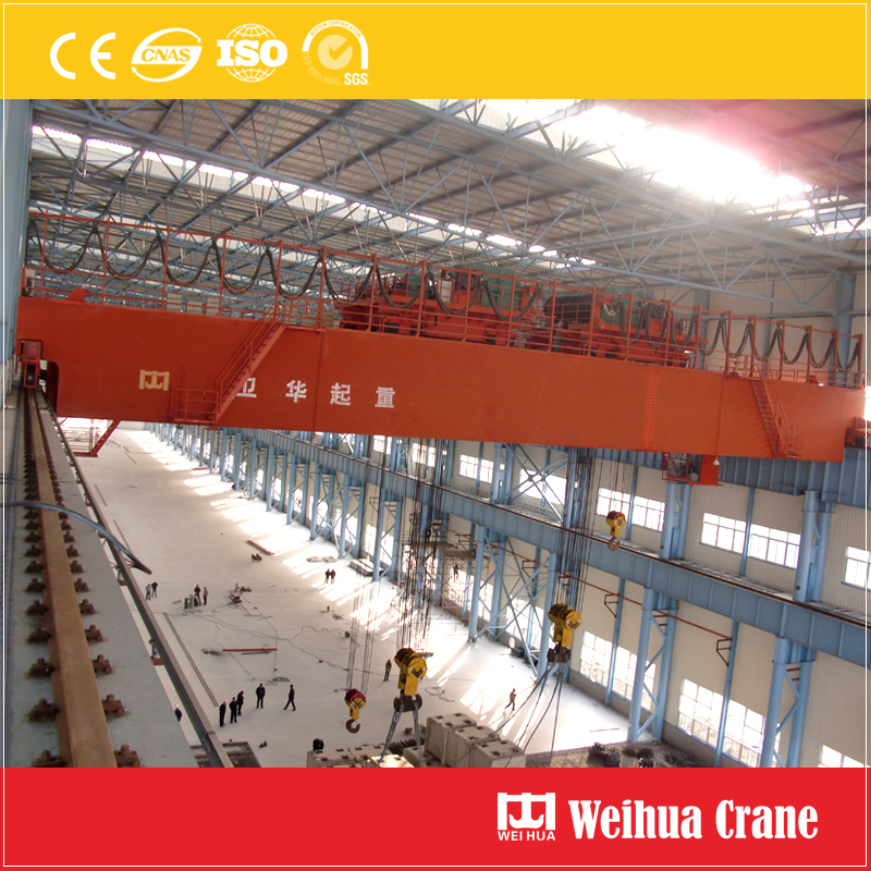 Overhead Crane with Double Trolley