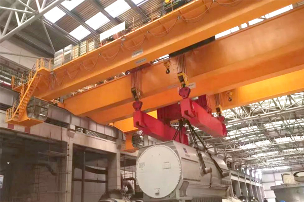 130T Overhead Crane for Generator Stator Lifting