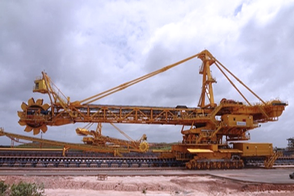 Bucket-Wheel Stacker