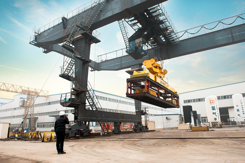 rail-mounted-gantry-crane-test