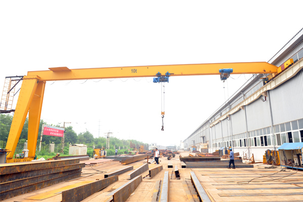 semi-gantry-crane-single-girder