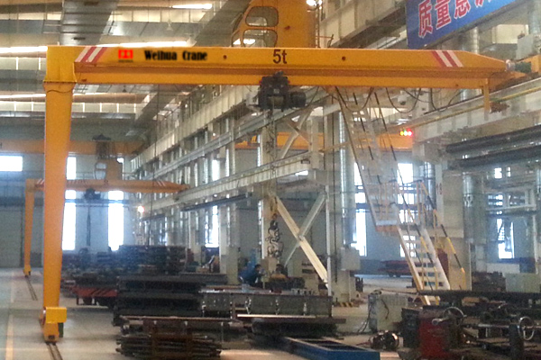 single-girder-semi-gantry-crane