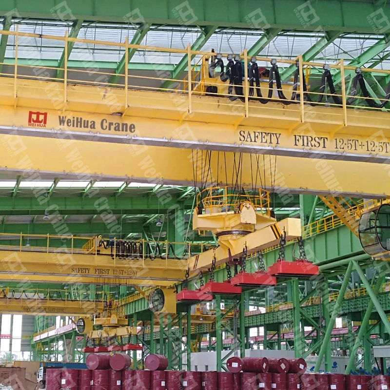 steel-roll-overhead-crane