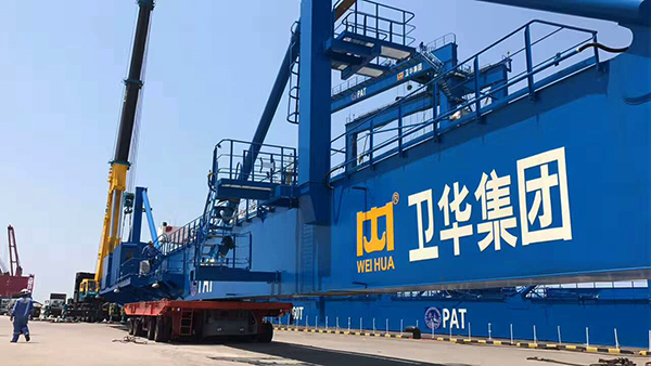 weihua-crane-shipping