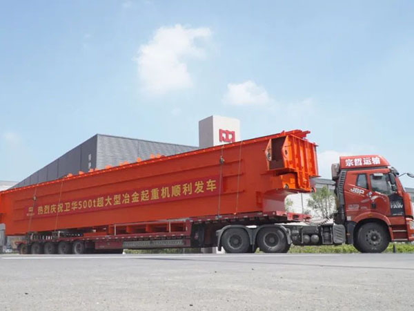 500t Ladle Crane Shipping to Steel Company